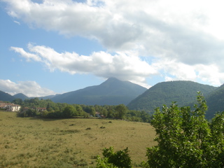 Mount Cagire from Aspet