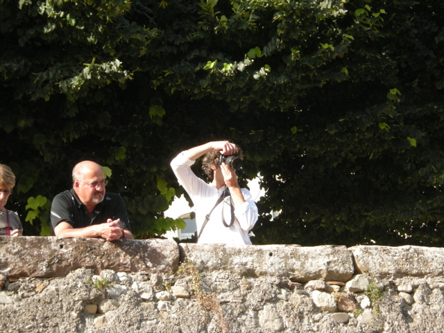 Gilles Hutchinson behind his camera