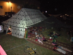 night life at the festival